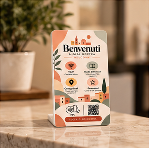 Totem Review Borgo — totem NFC e QR per case in città o centro storico