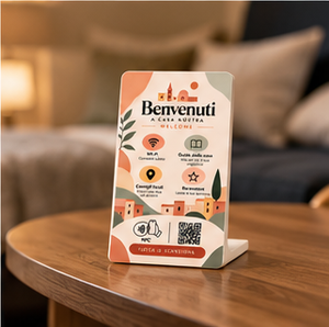 Totem Review Borgo — totem NFC e QR per case in città o centro storico